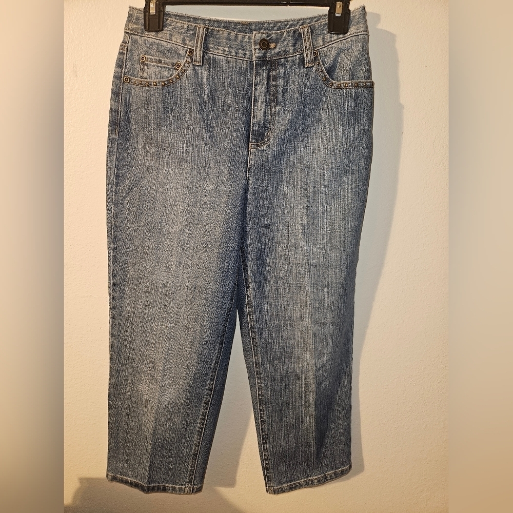 Talbots Womans Capri Jeans Size 4